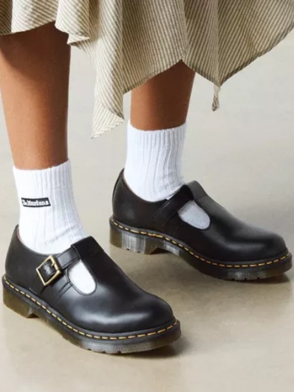 DR. MARTENS POLLEY SMOOTH LEATHER MARY JANES